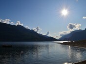 Strathcona Lodge Sunset