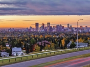 Sunrise Over Calgary