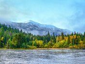 Chilko Lake In The Fall