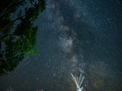 Teepee under Milkyway
