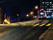 Night scene in Quebec city.