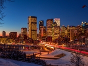 Light Trails At Night