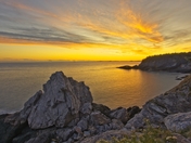 Cape Spencer last light