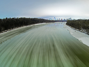 North Saskatchewan River in Edmonton