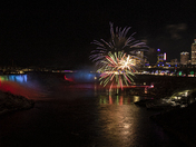 Niagara Falls Fireworks