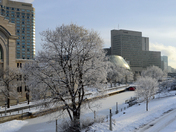 Winter Scene along the Rideau Canal