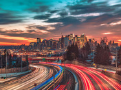 Sunrise Sky Over Morning Commutes