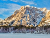 Majestic Winter Mountains