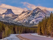 Wintry Mountain Roads