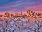 Downtown Calgary Sunrise 