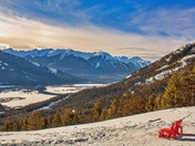 Overlooking Banff Mountains