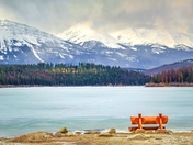 Cloudy Mountain Views