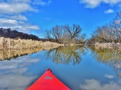 Kayaking on clouds.