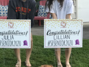 Graduating from St. Francis Catholic High School, class of 2020