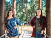 Twins Estefany and Guadalupe Montes graduating from Orestimba High School in Newman, Ca 