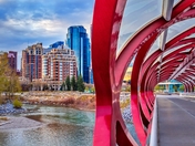 Looking Through The Peace Bridge