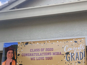 A big shoutout to my beautiful senior Mira Abulhaija for graduating from Al-Arqam school