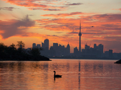 Sunrise on Toronto