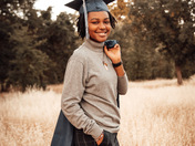 Ashanti Cyprien, 2020 Graduate of Thomas Downey High School in Modesto, CA....