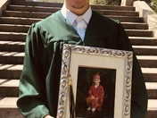 Our son Michael Cortinas graduating from Monterey Trail Highschool.