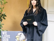 Nancy Gabriella falcon Capital city Going to Sacramento city fall 2020 Congratulations