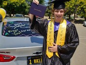 Our son Cody Welk Graduate From Ben Holt College Prep Academy in Stockton.