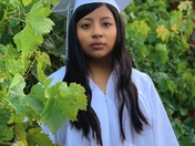 Graduating from Angelo Rodriguez High School in Fairfield, CA.