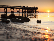 Sundown by the Pier..