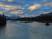 Early morning on the Athabasca