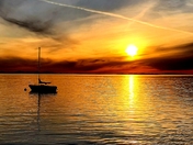 Sunset at Crescent beach 