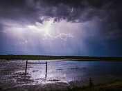 The Pond Before Storm