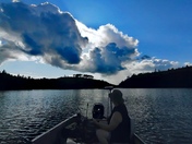 Pêche par temps nuageux 