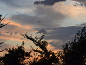 Sunset over the Fort