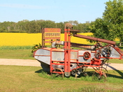 VINTAGE THRESHING MACHINE