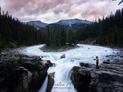 Classic Sunwapta Falls