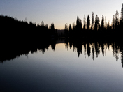 Sunrise at Kootney Summit