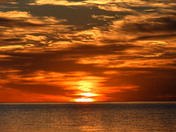 Sunrise Scarborough Bluffers beach park
