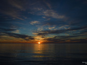 Sunrise Scarborough Bluffers beach park
