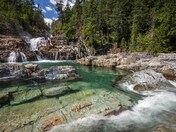 Lower Myra Falls, Strathcona Provincial Park, BC