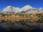 Mount Kidd in Autumn