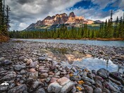 Amazing Autumn Castle Mountain