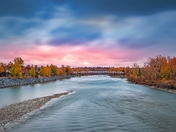 Long Exposure Sunrise River