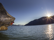 Climbing in Squamish