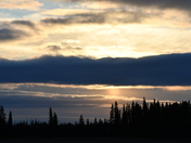 October Evening Sky