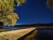 Stars over Graham Lake