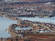 The small town of Osoyoos BC
