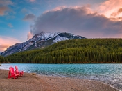 Sunrise Mountains In November