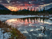Sunrise at Policeman’s Creek