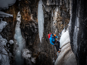 When Water Freezes : Climb It!
