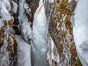 When Water Freezes : Climb It!